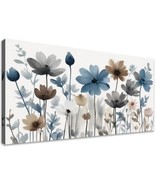 KZKU Watercolors Floral Canvas Wall Art Prints for Home Décor - $61.54 CAD
