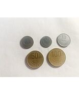 Costa Rica Coin Lot 1 10 50 Centimos 50 100 Colones Collectible Set - €4,87 EUR