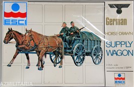 ESCI German Horse-drawn Supply Wagon 1/35 Scale art. 5010  - $37.75