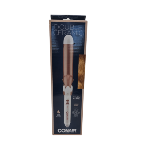 Primary image for Conair Double Ceramic 1 1/4-Inch Curling Iron, SEALED