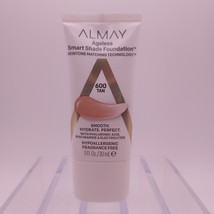 Almay Smart Shade Foundation Skintone Matching Technology 600 TAN  - £7.43 GBP
