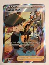 Pokemon TCG Bird Keeper 066/072 Shining Fates Full Art Trainer NM - £4.39 GBP