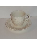 Set of 2 Vernon Metlox Poppytrail Antique Grape Coffee Cups and Saucers - £35.48 GBP