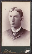 Herbert B. Roswell CDV Photo - University of Maine Class of 1890 (Orono) - £13.98 GBP
