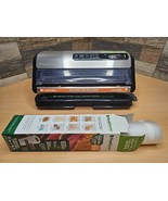 FoodSaver FM5200 2-in-1 Automatic Vacuum Sealer Machine w/ Roll of Bags - £42.03 GBP