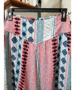 Boutique Voom by Joy Han Multicolor Polyester Wide Legs Casual Pants Siz... - £35.86 GBP