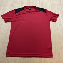 São Paulo Bryan SPFC T-Shirt Red Black Large Grande Short Sleeve  - $19.34