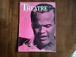 The Theatre - April 1960 - Harry Belafonte, Anthony Perkins, Josephine Baker Et - £4.28 GBP