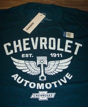 Vintage Style Gm Chevrolet 1911 Chevy Cars Trucks T-Shirt Mens Medium New w/ Tag - £15.57 GBP