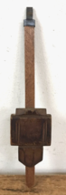 Vintage Antique German Art Deco Style Wooden Cuckoo Clock Pendulum Part 7.5&quot; - £31.96 GBP