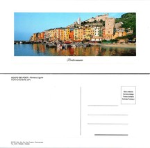 Italy Liguria La Spezia La Cinque Terre Porto Venere Marina Boats VTG Postcard - £7.51 GBP