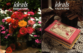 Lot of 2 Vintage Ideals Magazines, Valentine &amp; Friendship ,Nostalgia Free ship - £14.78 GBP