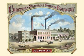 The Phoenix Brewery, St. Louis - Art Print - £17.57 GBP+