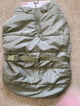 Boots &amp; Barkley Dog Puffer Jacket Large Green/Gray New Fleece Lined - £9.59 GBP