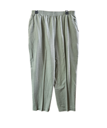 Green Polyester Dress Pants with Pockets Size Medium  - £19.83 GBP