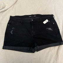 Old Navy Shorts Women’s Size 18 Mid-Rise Boyfriend NWT Cut Off - £8.55 GBP