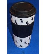 MLB Chicago White Sox 16 Oz Plastic Tumbler Travel Cup Hot/Cold Coffee M... - $160.64 MXN