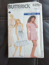 Eileen West Butterick 6250 Pattern Misses Petite Gown Top Shorts Pants Size PSM - $18.99