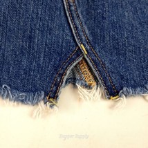 WE THE FREE Womens Size 24 Stretchy Frayed Hem Denim Skirt - $18.90