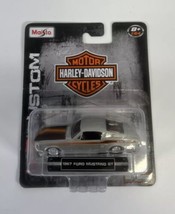 New On Card Maisto 1967 Ford Mustang GT Harley Davidson Edition - 1:64 H... - $24.74