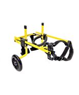 Pets and Wheels Dog Wheelchair - For XS/S Size Dog - Color Yellow 12-25 Lbs - $2,342.72 MXN