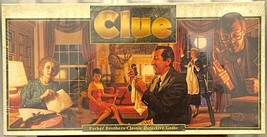 Clue Vintage 1992 Board Game Sealed Whodunit Parker Brothers w/ Minor Sh... - $35.57
