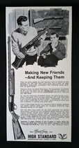 Vintage 1963 High Standard MFG Supermatic 12 &amp; 16 Gauge Rifle  Ad - £5.24 GBP