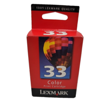 Lexmark 33 Color Ink Jet Cartridge New In Box - £6.51 GBP