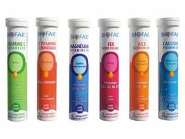 Biofar Vitamins and Minerals for  full health and tone 20 effervescent tablets - $5.34