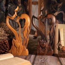 Love Forever Wooden Ornament Gift Desk Decoration Artwork - £39.33 GBP+