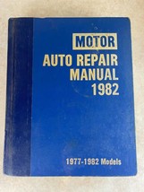 Motor Auto  Repair Manual  Vintage 1982 - £10.73 GBP