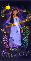 Wish Asha Shine on Beach Towel Measures 28 x 58 inches - $14.80