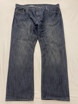 Levi&#39;s 42 x 30 514 Slim Straight Rinse Denim Jeans - $28.99