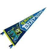 Disney Pixar Monster University Birthday Banner 18 x 51 inches Hallmark - £9.71 GBP