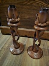Collectible Beautiful Antique Guatemala Candle Holders - £58.57 GBP