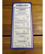 1979 Magic Kingdom Club Price Guide Walt Disney World Pamphlet - $14.85
