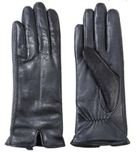 Fownes Brothers Women&#39;s Ladies’ Leather Gloves, BLACK, S - £18.69 GBP