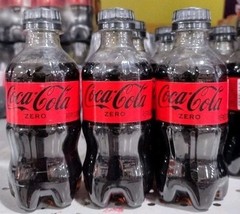 12X COCA COLA ZERO - 12 PLASTIC BOTTLES OF 235ml (8 oz) EACH - FREE SHIP... - $29.69