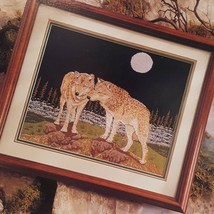 Out of the Mist Wolves Cross Stitch Leaflet Book Color Charts 1992 Woods... - $11.99