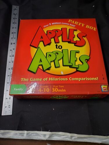 Apples to Apples Party Box Party Game Of The Year Out Of The Box 2005 NOB - £7.26 GBP