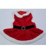 MM) Mrs. Santa Claus Pet Halloween Christmas Small Dog Costume Size Medium - £10.17 GBP