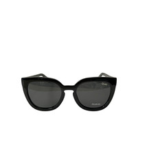 Quay Australia Noosa Sunglasses Black Smoke Polarized Cat Eye - $74.25