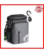 Versatile Gray &amp; Black Dog Treat Bag - 3 Ways to Wear, Includes Training... - $587.19 MXN
