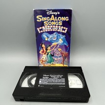 Disney&#39;s Sing Along Songs &quot;Friend Like Me&quot; Volume 11 Aladdin VHS Tape - £7.77 GBP