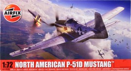 Level 1 Model Kit North American P-51D Mustang Fighter Aircraft 1/72 Pla... - £25.20 GBP