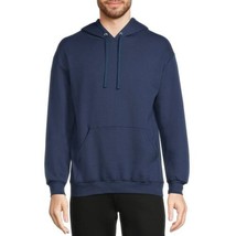 Athletic Works Men&#39;s Fleece Pullover Hoodie Sweatshirt, Size XL Blue - £13.69 GBP
