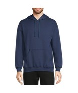 Athletic Works Men&#39;s Fleece Pullover Hoodie Sweatshirt, Size XL Blue - £13.69 GBP