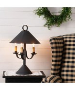 Colonial Walker House accent Lamp in Textured Black metal - $2,527.22 MXN