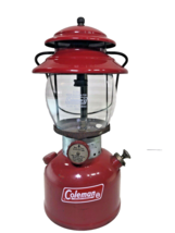 Coleman Model 200A Cherry Red Lantern “Sunshine Of The Night” BORN  03/1970 - $3,530.49 MXN
