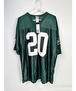 NY Jets NFL Team Apparel Thomas Jones #20 XL Football Jersey Green NEW - £23.29 GBP